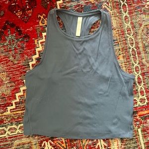 Athleta Cropped Racerback tank top